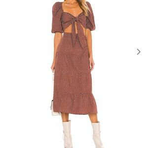 Faithfull the Brand “Farida Mini Skirt” in “Bonnie Dot” - Sz. M / 6 - LIKE NEW